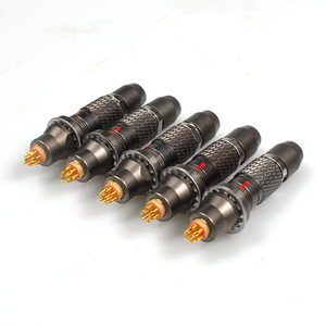 Tıbbi itme-çekme konnektörleri 00 0B 1B 2B 3B 4B FGG tipi konnektör dairesel Metal itme çekme konektörü - Product Image 5
