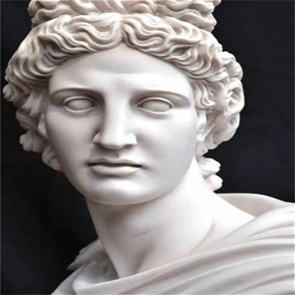 Классическая греческая/римская скульптура из натурального камня
