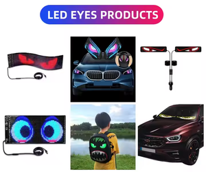 自動車用マトリックスパネルアプリ制御プログラム可能フレキシブルカスタマイズLEDサイネージスマートLEDスクリーンサイネージ自動車用パネル - Product Image 6