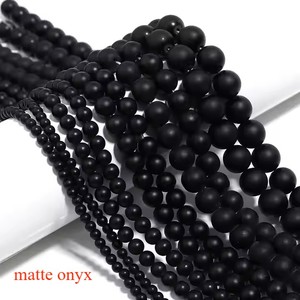 Wholesale 8mm 10mm Faceted Round Bead Natural <strong>Black</strong> Onyx <strong>Black</strong> Agate Stone Beads Strings for DIY Bracelet Necklace Making