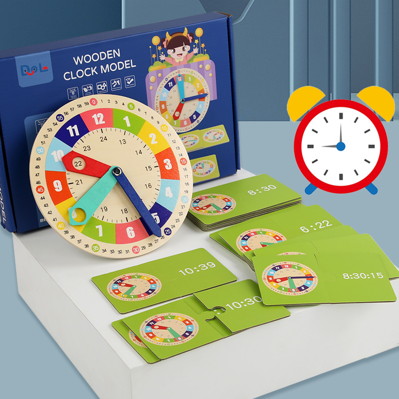 Wooden clock model 0.4kg