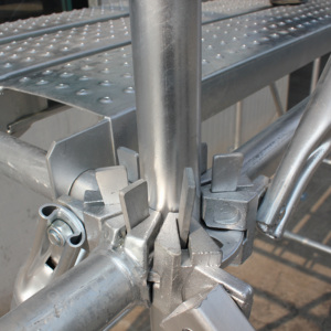 Sistema de andamio Ringlock redondo de alta resistencia Construcción Andamios Layher Andamio Ringlock galvanizado - Product Image 4