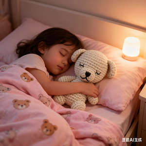 Handmade Crochet Urso Dolls Set Infantil-Friendly Malha Ursos De Pelúcia Material Algodão Seguro Artesanal Bebê Stuffed Toys 2 Tamanhos - Product Image 3