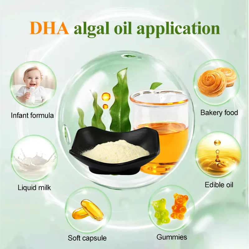 Ahualyn卸売価格40%-50% DHA藻類油ドコサヘキサエン酸油CAS 6217-54-5藻類油