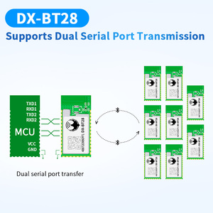 DX-BT28-A Bluetooth-Modul mit mehreren Verbindungen kann zusammen mit 8 Mobiltelefonen verbunden werden. BLE 5.0 Dual-UART-Kommunikation für Arduino - Product Image 3