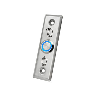 Pulsante di uscita interruttore a spinta porta apriscatole in acciaio inox pulsanti di rilascio per il controllo accessi serratura del cancello elettronico - Product Image 6