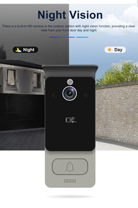 Bcom IP65 impermeable HD Video puerta teléfono WiFi sistemas de vigilancia sistema de timbre 1080P 720p IP Video sistema de intercomunicación - Product Image 5