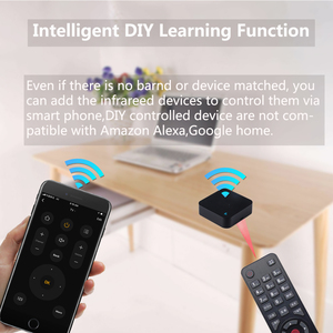 Glomarket умный Wi-Fi/Zigbee IR RF универсальный пульт дистанционного управления с датчиком температуры и влажности Tuya приложение Удаленная поддержка Alexa Goog - Product Image 5