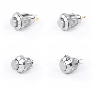 8mm 10MM Metal <strong>Switch</strong> 2/4 Pins Self-locking/<strong>Latching</strong> Self-reset/Momentary Waterproof <strong>Small</strong> Mini <strong>Button</strong> <strong>Switch</strong> - Product Image 3