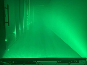 POJ T383 RGB <strong>LED</strong> 3-in-1 Curtain Light Beam Wall Washer Batten Wash Strobe Matrix Light Bar - Product Image 5