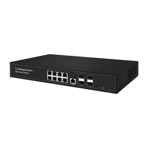 Özel Ethernet anahtarı Fiber anahtarı 8port SFP 100base FX 1port 10/100Base TX (SFP Modulel olmadan) 10G SFP anahtarı - Product Image 2