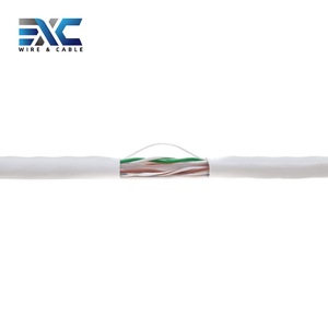 EXC RJ45 8P8C UTP Cat6 Velocidad trenzada Cat 6a Red Ethernet LAN Patch Cord Cable UTP Cat6 cable 305M caja Cable de red - Product Image 5