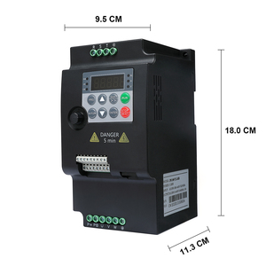SUSWE-convertidor de frecuencia trifásico VFD, inversor de entrada monofásica RS485, 0,75 kW, 1,5 kW, 2,2 kW, 5,5 kW, nuevo - Product Image 3