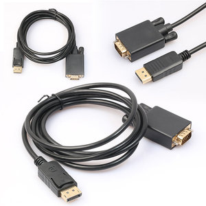 DisplayPort-adaptador de Cable DP a VGA, convertidor macho a hembra para ordenador, portátil, proyector de Monitor HDTV - Product Image 6