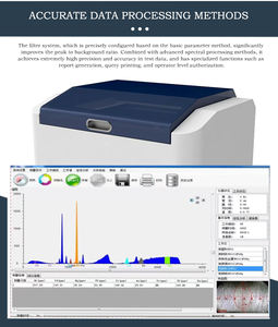 Máy phân tích RoHS 1.0 Máy quang phổ huỳnh quang tia X Máy phân tích thành phần môi trường điện tử không chứa halogen với bảo hành 1 năm - Product Image 3