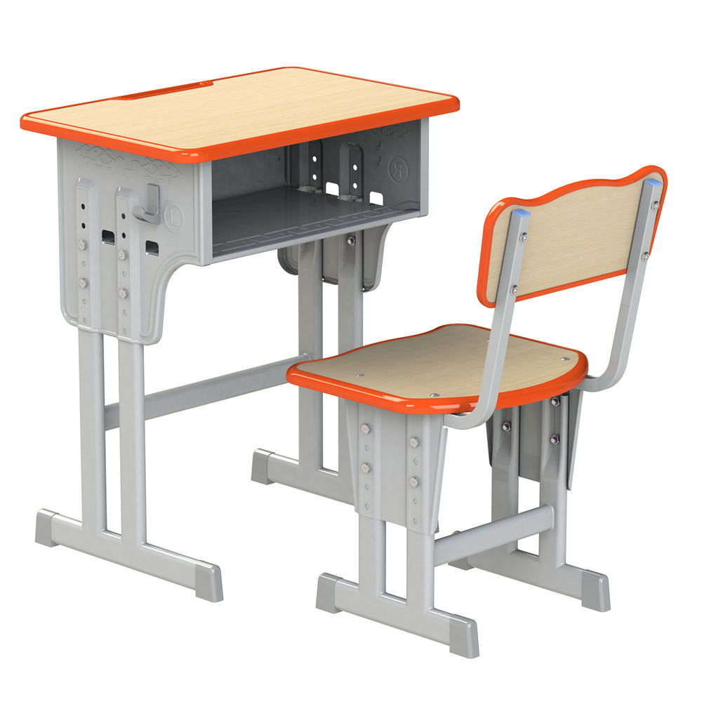 Bureau et Chaise - Orange