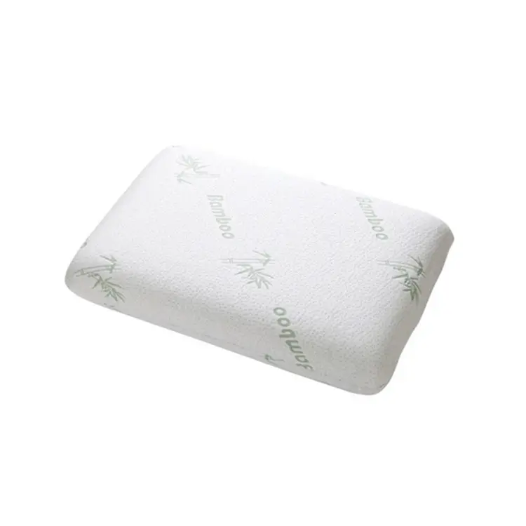 Almohada viscoelástica de espuma viscoelástica, para el cuello, con etiqueta privada