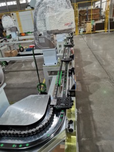 Kurven führung Riemen getriebene Schienen systeme Verschieben von Produkten von Station zu Station in einer genau wiederholbaren und kontrollierten Weise - Product Image 2