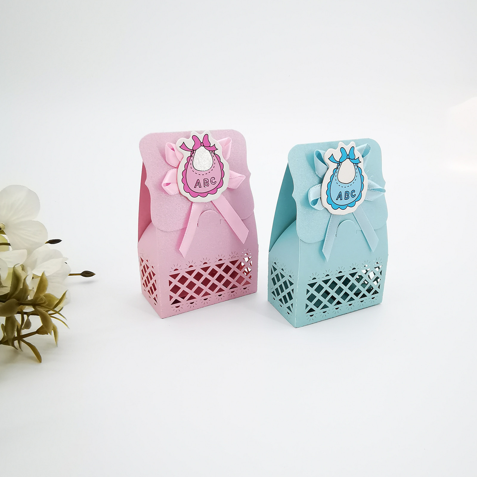 Pink-Bib (12pcs)