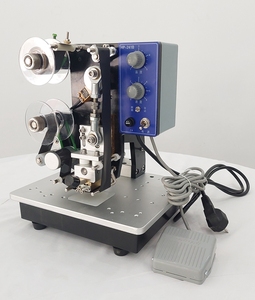 HP-241B elektrische Farbband-Datums druckmaschine <span class=keywords><strong>Batch</strong></span>-Verfalls datum Farbband-Codier maschine Heißstempel-Datums drucker für Beutel film - Product Image 5