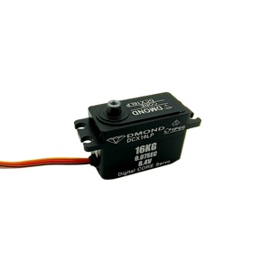 DMOND DCX16LP 16kg 8.4V 0.07sec çekirdek Motor düşük profil kısa tam şap. 1/10 RC Drift araba Yokomo Sakura Nitro Buggy için Servo - Product Image 4