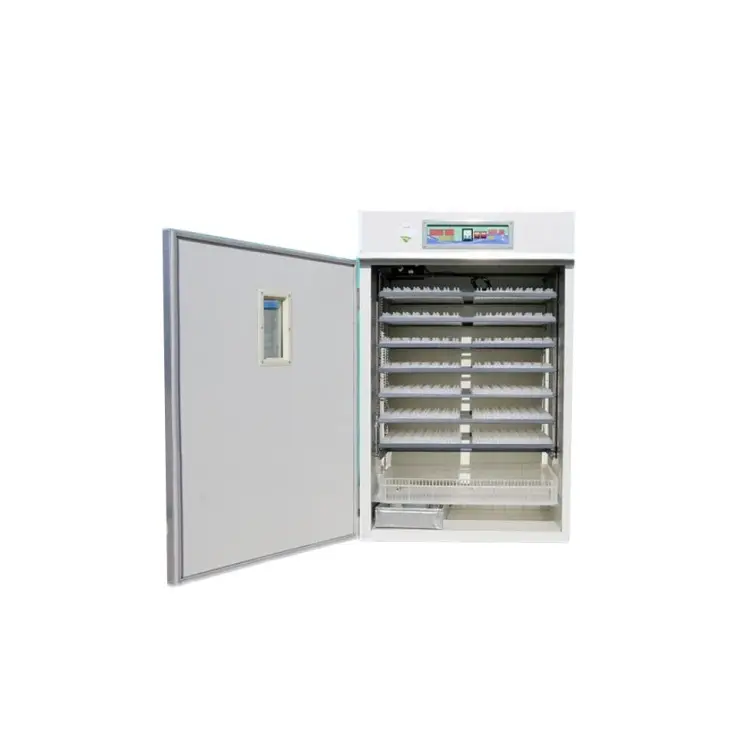 Incubadora automática de huevos de pollo, control por ordenador, 500