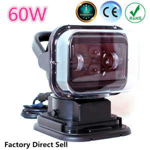 ไฟฉาย LED แบบชาร์จไฟได้60วัตต์รีโมทคอนโทรลไฟแม่เหล็กสภาพใหม่อุณหภูมิสี6000K - Product Image 3