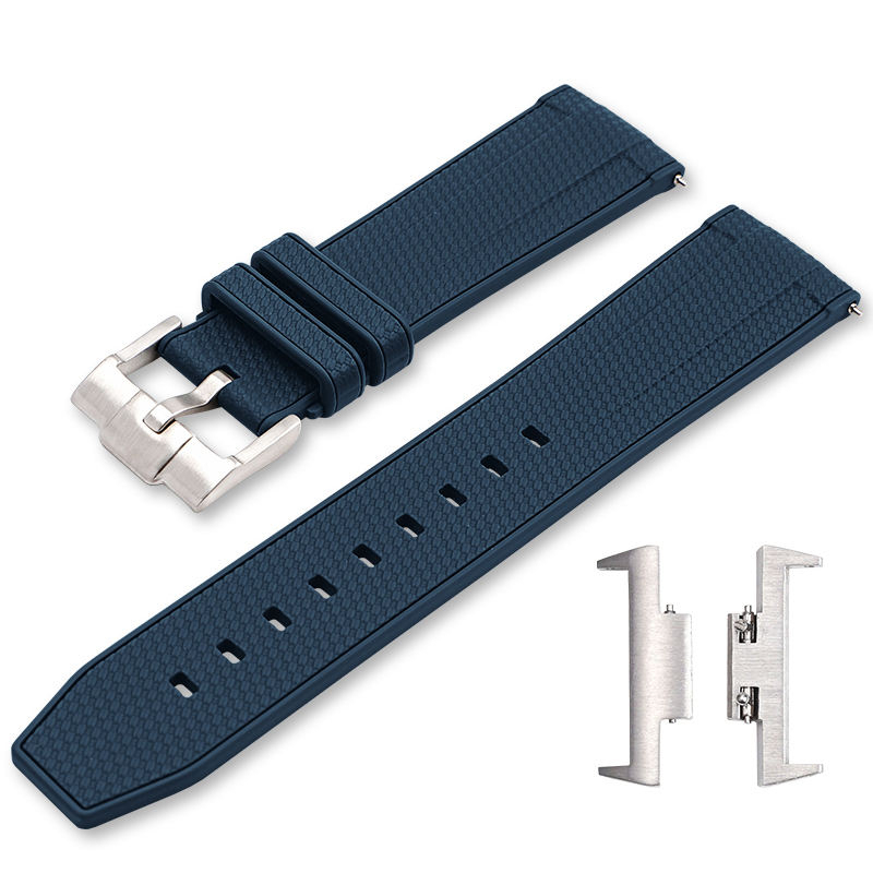 Sapphire Blue+silver buckle