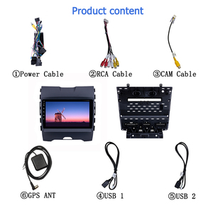 Android 9'' Car Screen <strong>System</strong> with Gps for Ford <strong>Edge</strong> 2013-2017 Head Unit Navigation 2+32GB WIFI <strong>Radio</strong> Reverse Camera