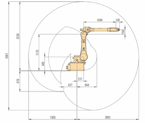 The <strong>System</strong> Stabilizes the <strong>Load</strong> of 12 kg Arm of the Six-axis <strong>Robot</strong> with a Robotic Arm - Product Image 2
