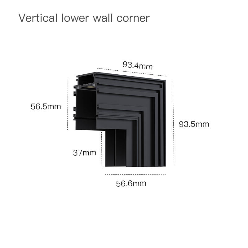 Vertical corner