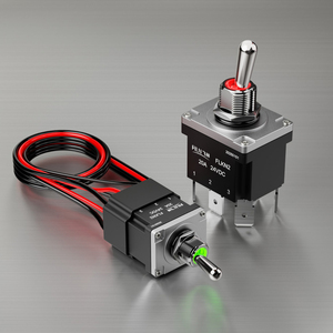 Filn chuyển đổi chuyển đổi bảng điều khiển kim loại động cơ Hàng Hải Bảng điều khiển với động cơ bắt đầu dẫn ánh sáng - Product Image 1