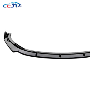 Araba ön tampon Splitter dudak vücut kiti Spoiler saptırıcı dudaklar difüzör Changan UNI-K 2021-2023 için Guard koruma - Product Image 4