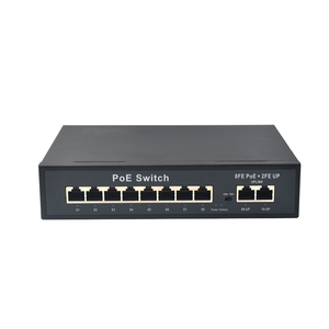 Wanglink 12V-24V entrada 48V salida PoE 10/100Mbps 8 puertos interruptor PoE soporte IEEE802.3 AF/at 48V salida PoE para paneles solares - Product Image 4