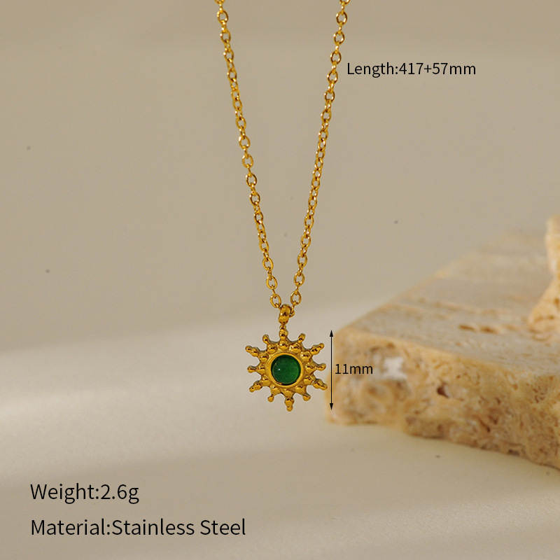 16#Sunflower Necklace