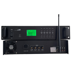 Professional 1000W PA System Power <strong>Amplifier</strong> with Network <strong>Audio</strong> <strong>Input</strong> and Long Distance UHF Wireless Microphone - Product Image 1