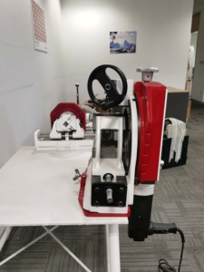 R8軌道パイプソーカッター機械工業用コールドチューブカッターメタボモーター付きステンレス鋼管150-230mm - Product Image 2