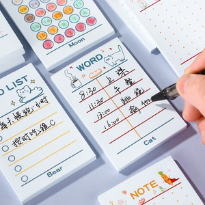 韩国文具计划做清单笔记信息记事本n倍便签用于办公室家庭学校 - Product Image 3