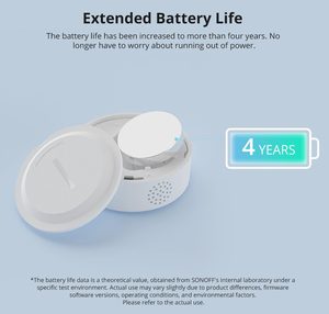 SONOFF <strong>Zigbee</strong> Temperature and Humidity <strong>Sensor</strong> Wifi SNZB-02P Temperature <strong>Sensor</strong> Smart Home Appliances - Product Image 4