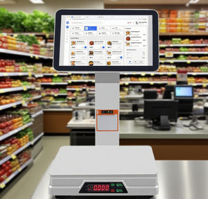 Case Register 15.6 Inch N2840 2+32GB Dual Screen Payment Terminal <strong>Built</strong>-<strong>in</strong> <strong>Printer</strong> All <strong>in</strong> One POS <strong>Device</strong> - Product Image 1