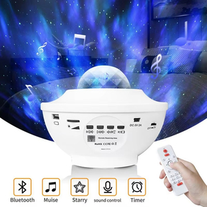 Small Baby Starry Sky Projector Remote Control <strong>Mini</strong> Galaxy USB Laser <strong>LED</strong> Night Light <strong>Star</strong> Lamp with Music for Kid - Product Image 2