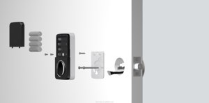 Sinovo telecomando con accesso elettronico senza chiave catenaccio interno con serratura intelligente con blocco rfid