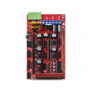 Mega 2560 R3 + rampalar ile 3D yazıcı denetleyici kiti 1.6 + 5 adet bazı step Motor sürücü + LCD 12864 Arduino için Reprap
