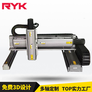 Máquina Industrial RYK Carga útil pesada XYZ Módulo lineal de 3 ejes Paletización Etapa lineal CNC Robot de pórtico cartesiano - Product Image 2