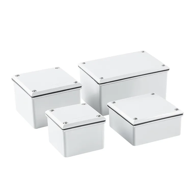 Goede Kwaliteit IP67 Plastic Pvc Elektrische Waterdichte Behuizing Power Junction Box