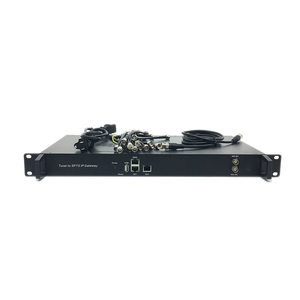 Servidor de transmisión IPTV de puerta de enlace IP con tarjeta sintonizadora de HD IPTV receptor de TV satelital protocolo UDP