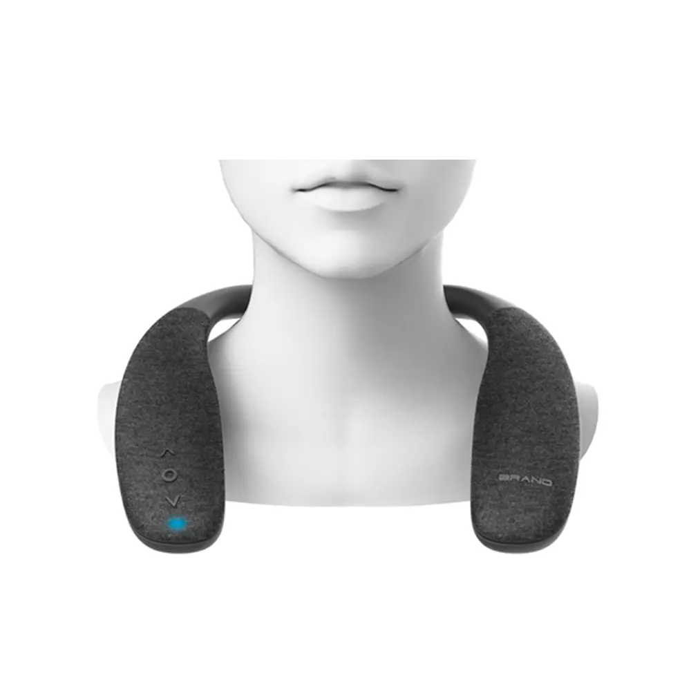 Marca Qualidade Neckband Estilo U Forma Pescoço Alto-falantes tecido e silício mãos livres Wearable Wireless portátil Speaker