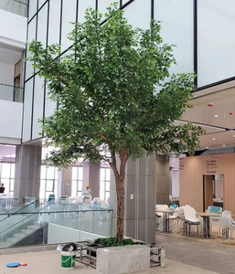 100% Handmade Chất Lượng Cao Tùy Chỉnh Sợi Thủy Tinh Nhân Tạo Cây Lớn Nhân Tạo Banyan Cây Bán Buôn Lớn Cây Nhân Tạo - Product Image 1