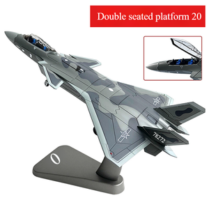 J-20 Fighter <strong>Model</strong> Diecast Toys 1:48/72/100 Scale Landing Gear Retractable Alloy Simulation <strong>Model</strong> - Product Image 5