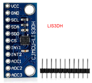 LIS3DH 6 assi GY-511 LSM303DLHC GY-25T 6DOF MMA7361 MMA7260 8452 modulo di velocità sensore accelerometro per Arduino Raspberry pi - Product Image 6